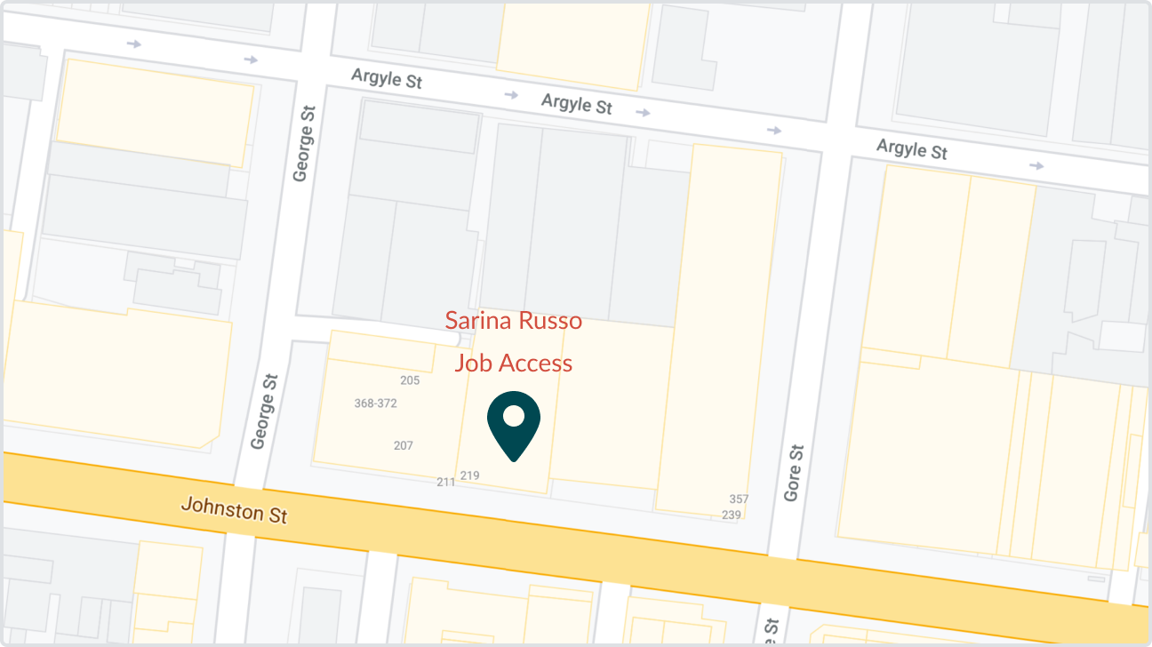 Map showing location
