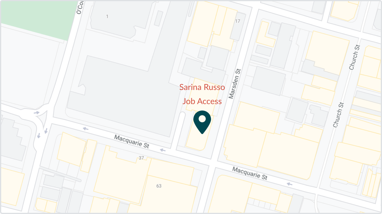 Map showing location